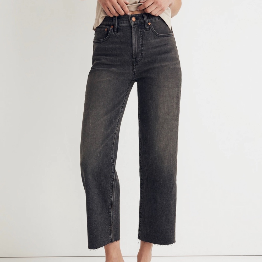 MADEWELL The Perfect Vintage Wide-Leg Crop